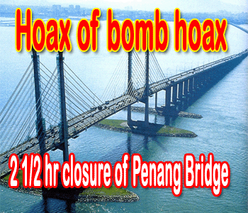 2 hr closure of Penang Bridge.gif